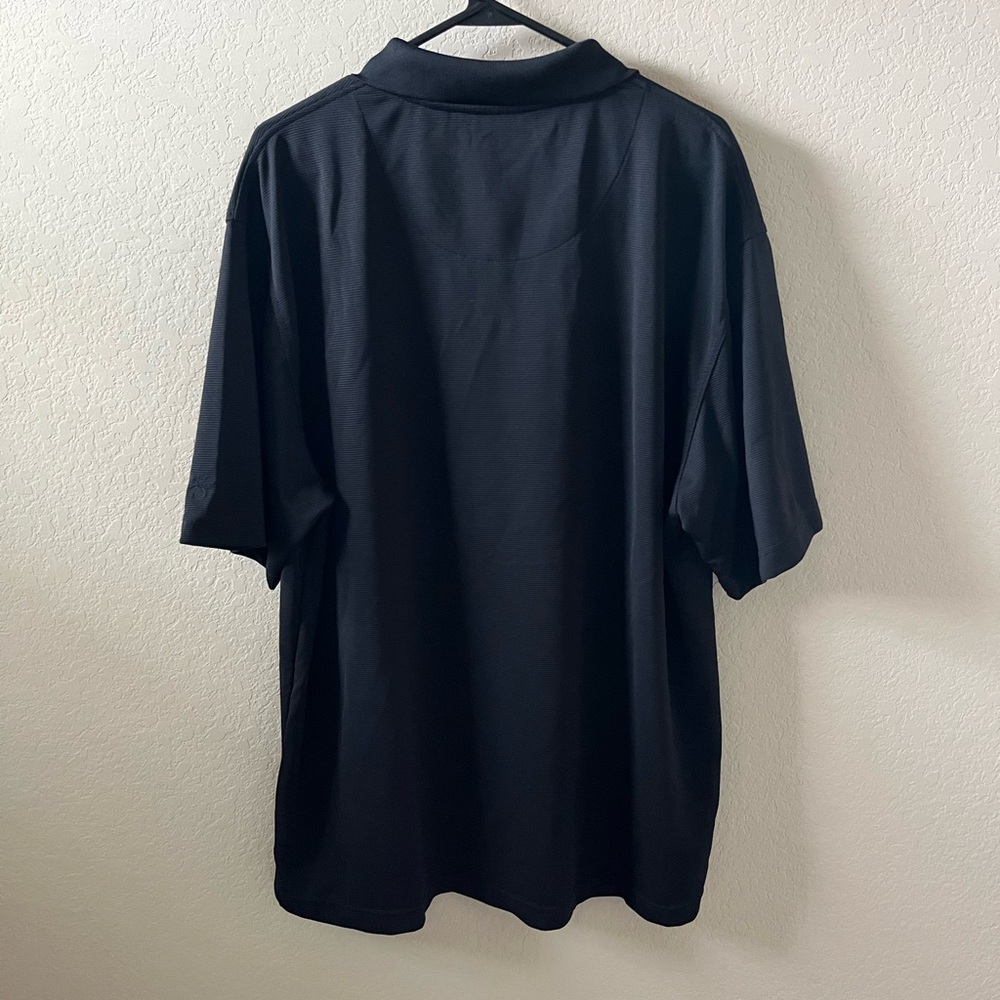 Cubavera Men’s Polo Shirt | XXL | Black | Collared | Like New - Picture 3 of 3